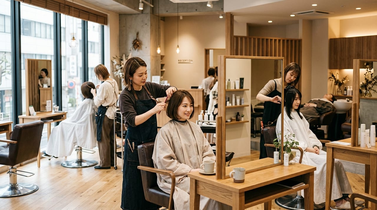 骨格ストレートタイプに似合うヘアスタイル完全ガイド｜カット・カラー・パーマで理想を叶える方法 のメインビジュアル