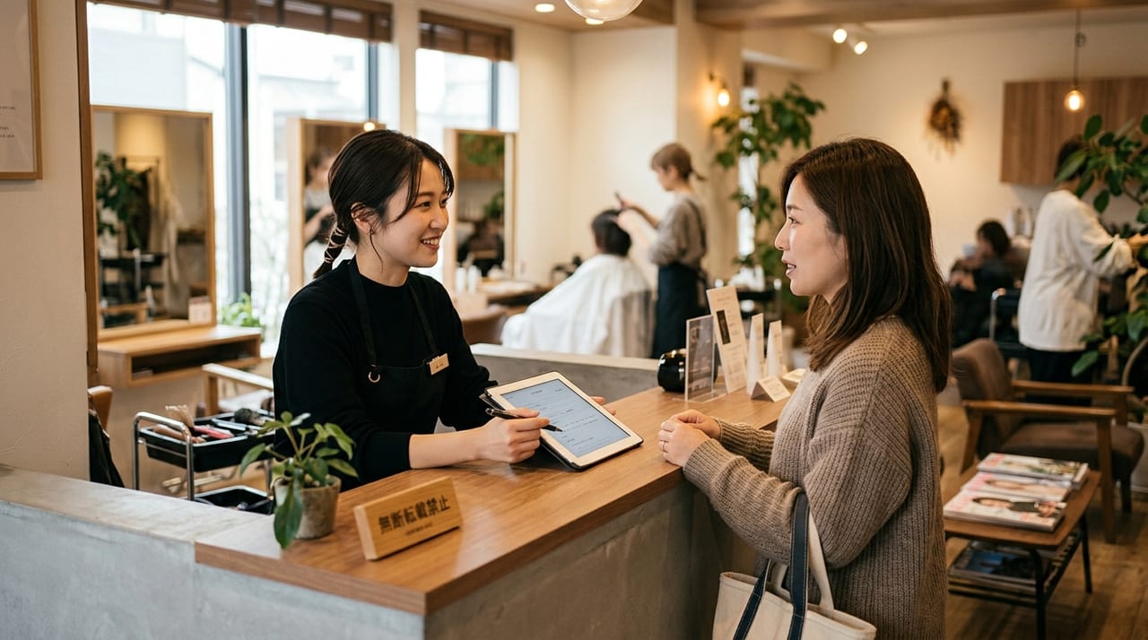 スマホアプリでヘアカラーシミュレーション｜美容師が教えるオーダー前の活用法と注意点 のメインビジュアル