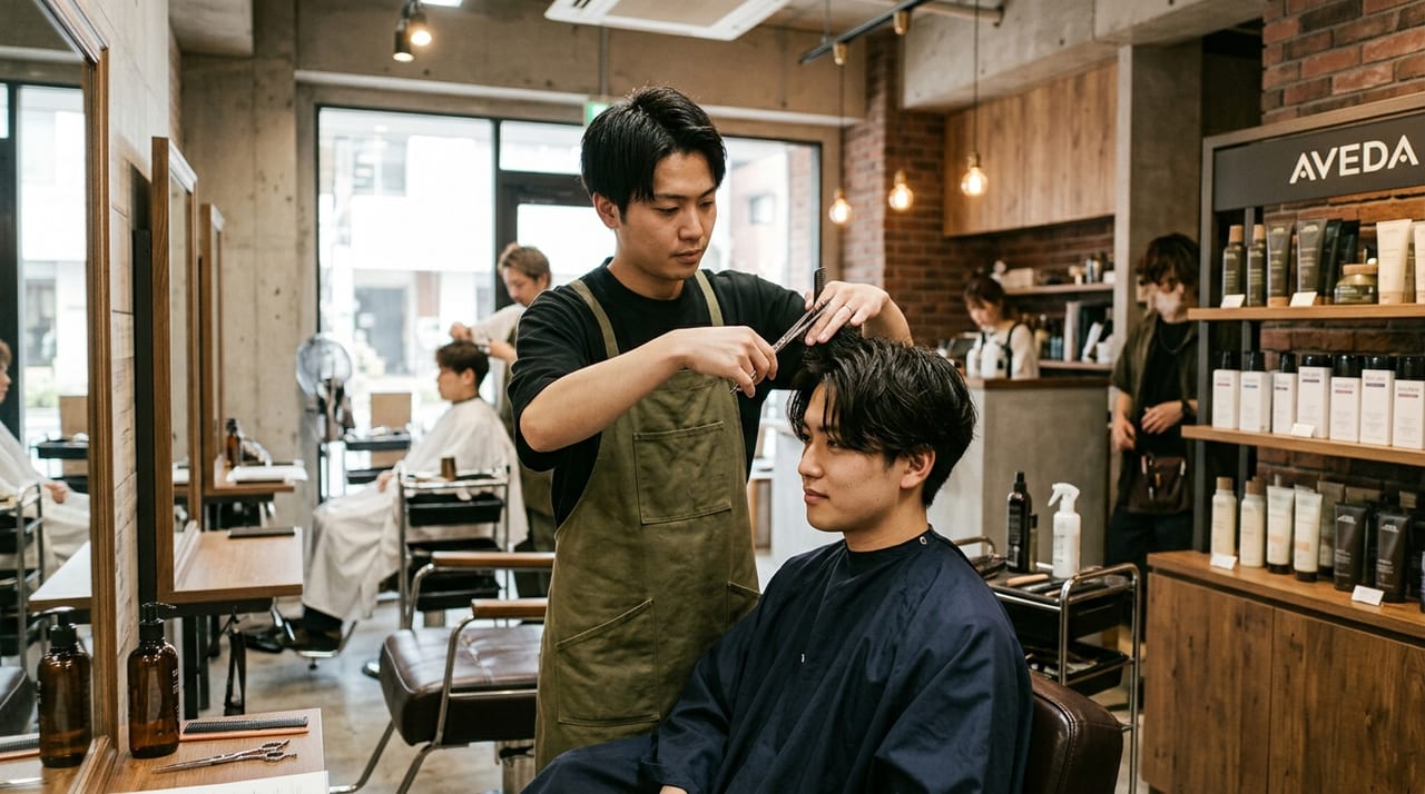 メンズショートの頼み方｜ナチュラル・ビジネス等4系統×顔型別オーダー例文 のメインビジュアル