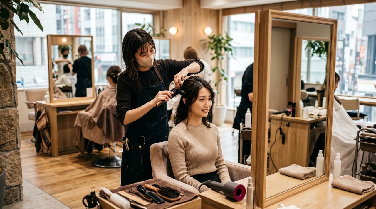 メガネに似合うヘアスタイルガイド｜フレームの形・顔型との相性で最適な髪型を選ぶ のメインビジュアル