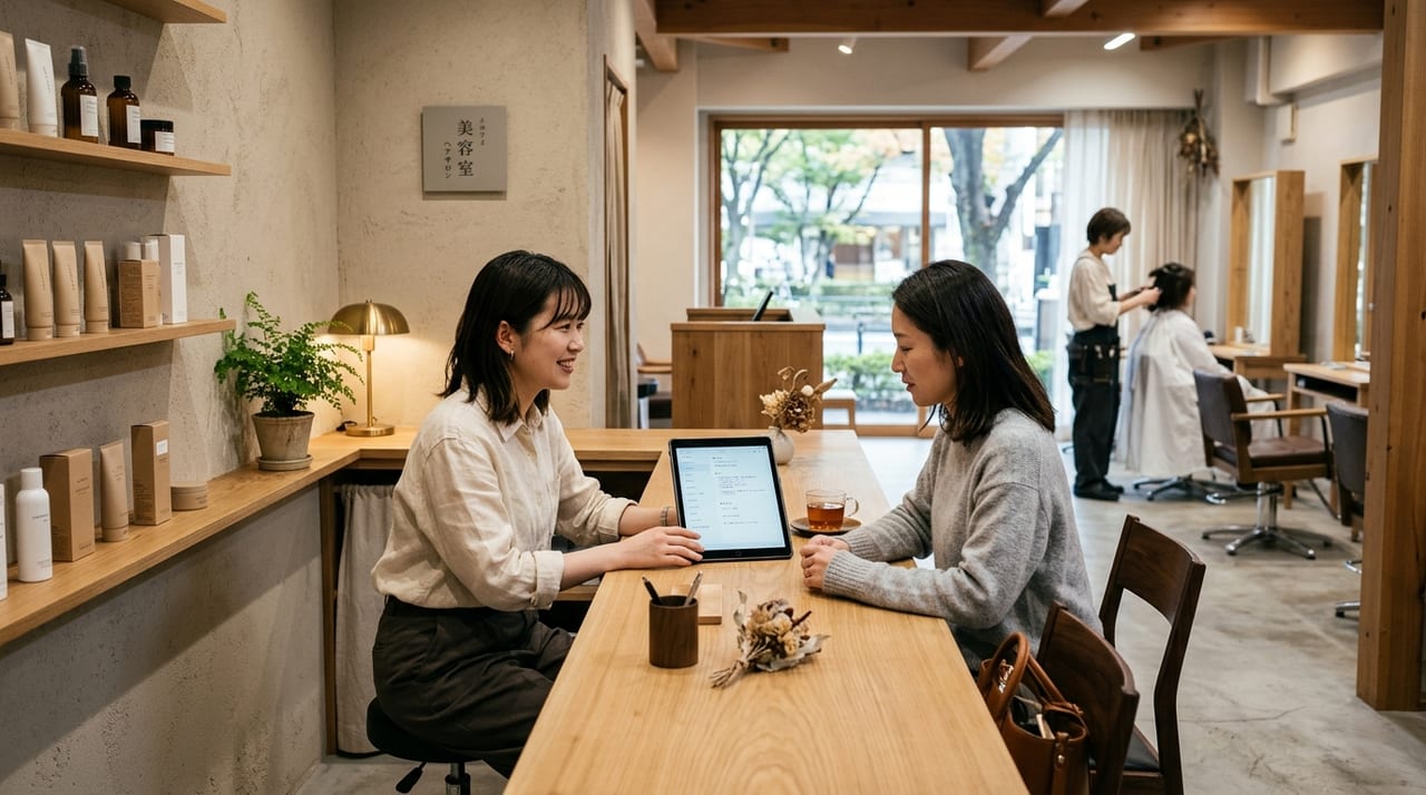美容室でスタイリストを指名するメリットと正しい指名の仕方｜指名なしとの違いを美容師が解説 のメインビジュアル
